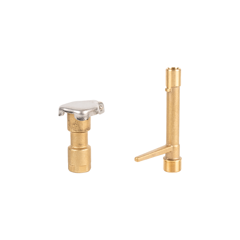 YR9106 BSP 3/4' brass quick coupling valve, stainless steel cap