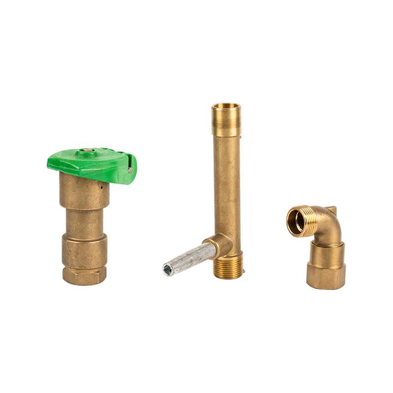 YR9106 BSP 3/4' brass quick coupling valve, stainless steel cap